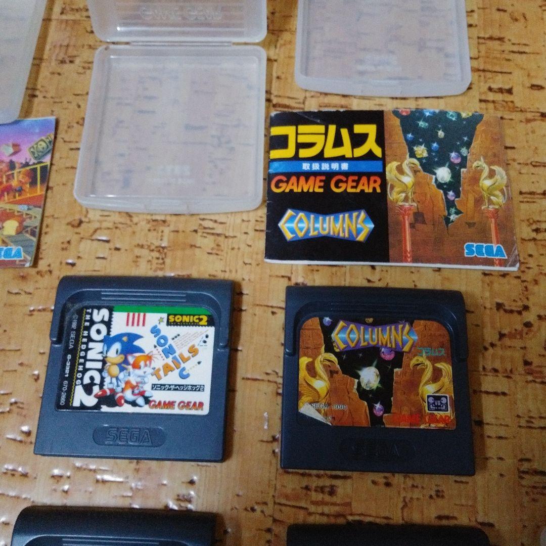 SEGA Game Gear ゲームカートリッジ６本セット