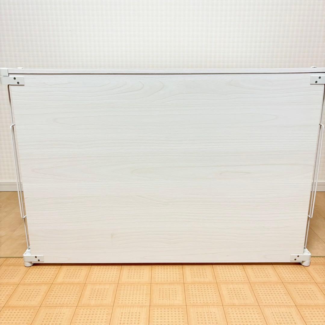 【美品】インテリアウッディサークル オフホワイト