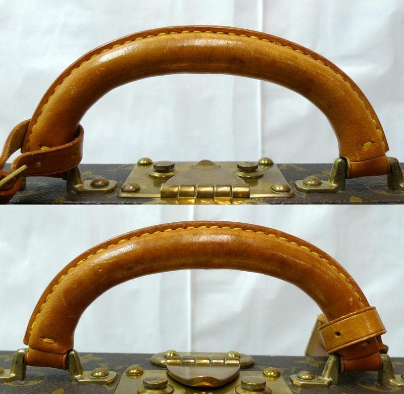 ルイヴィトン　ボワットビジュー　ジュエリーケース　トランク　ブラウン