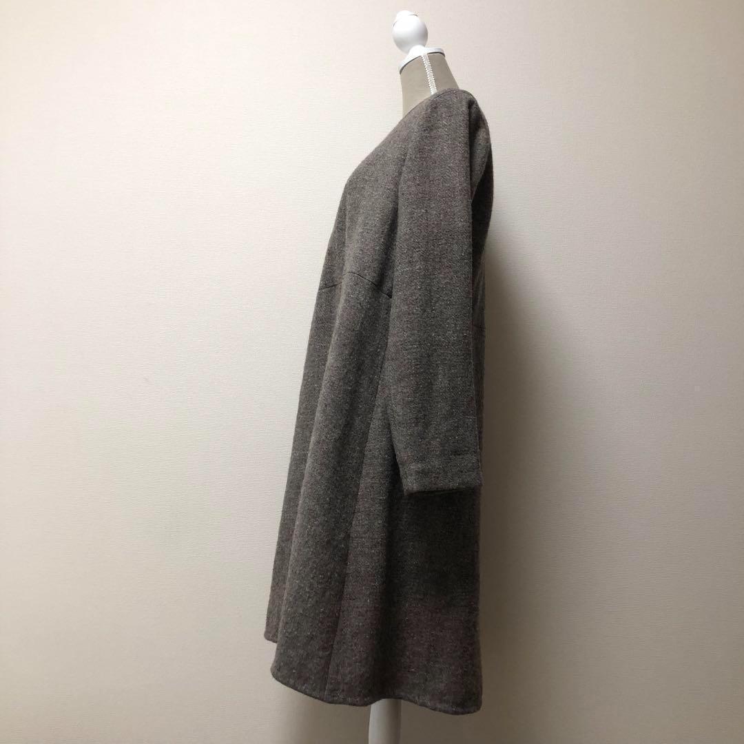 カディアンドコー★Khadi and Co★ワンピース★Aライン★ハンドメイド