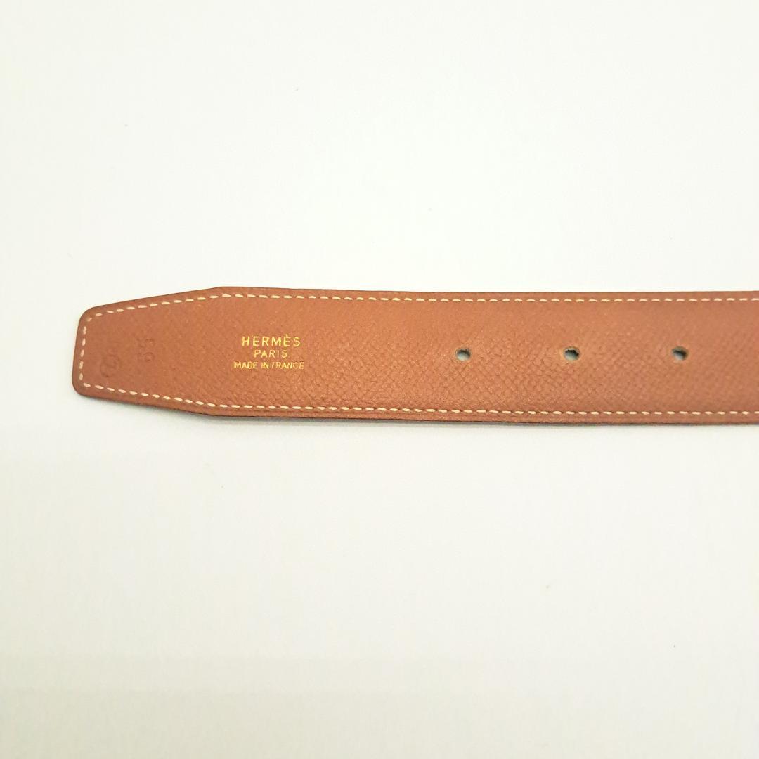 エルメス HERMES コンスタンス リバーシブル ベルト ゴールドバックル