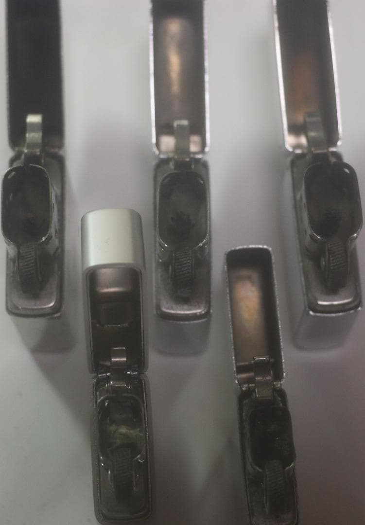 ZIPPOオイルライター 5個　使用品