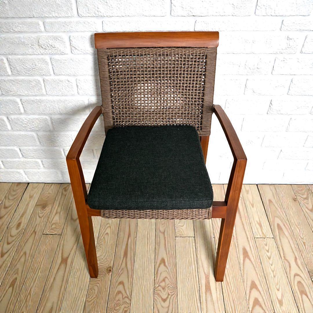 ③美品✨ Kayu style グリーユ ダイニングチェア チーク材 高級家具