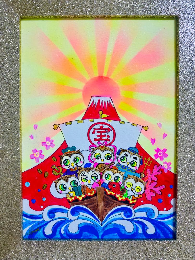 こまち絵画4点
