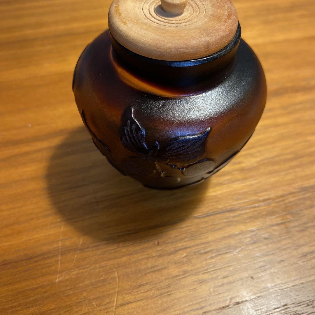 ガレ茶入