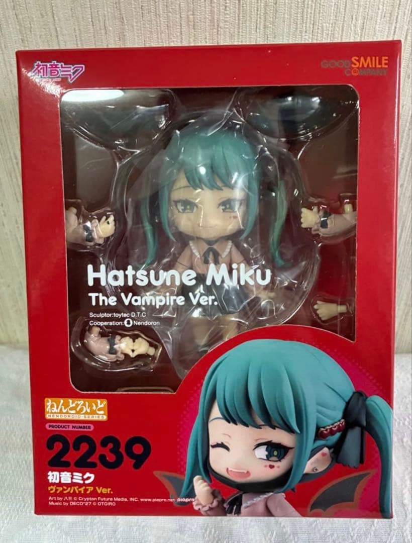 [新品未開封] (特典付き) ねんどろいど　初音ミク　ヴァンパイア　Ver.