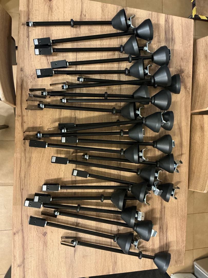 ライティングレール吊具 50cm 黒 NDR0313(K)　東芝ライテック24本