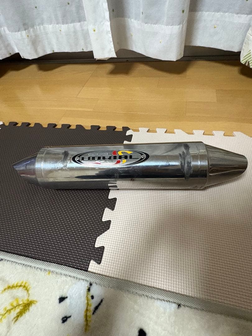 Burial ステンレス マフラー 取り付け金具付き(PCX用)
