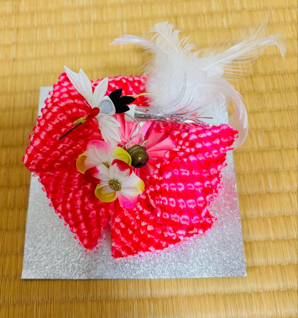 千總　着物　女の子　花柄着物　帯　小物類セット