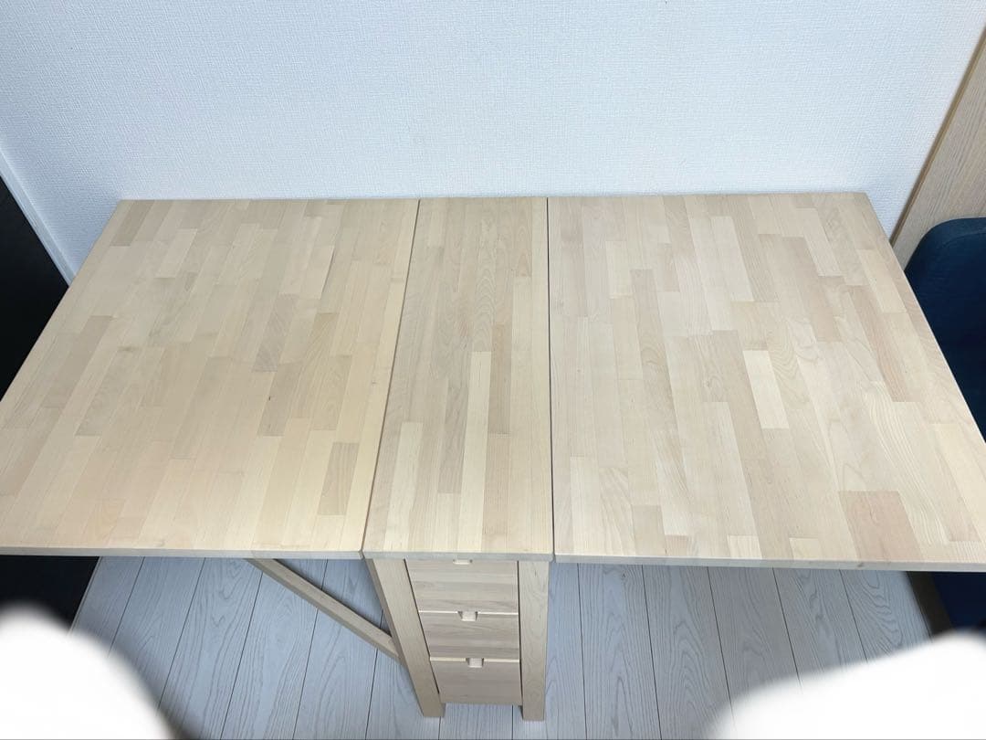 【極美品】IKEA イケア　NORDEN バタフライテーブル　折りたたみテーブル