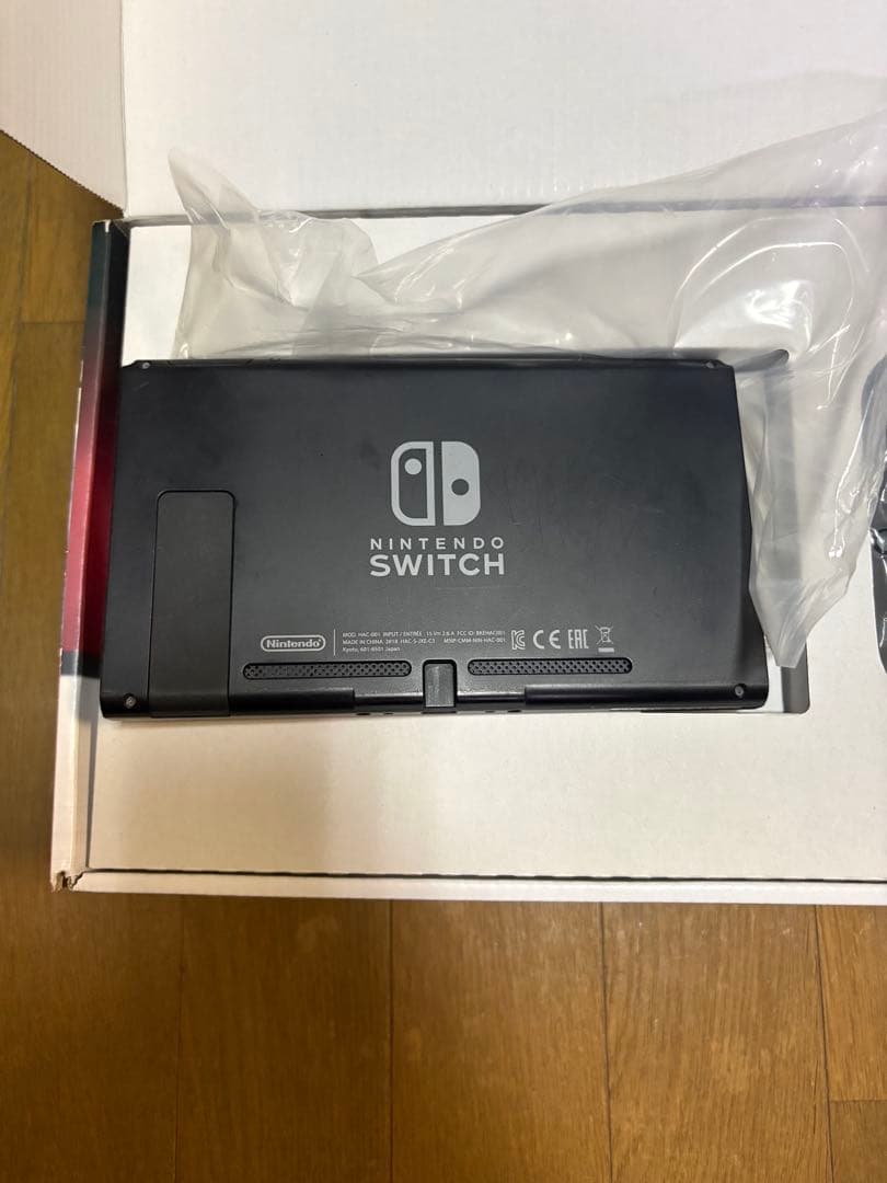 Nintendo Switch 本体 グレー Joy-Con付き　ジャンク品