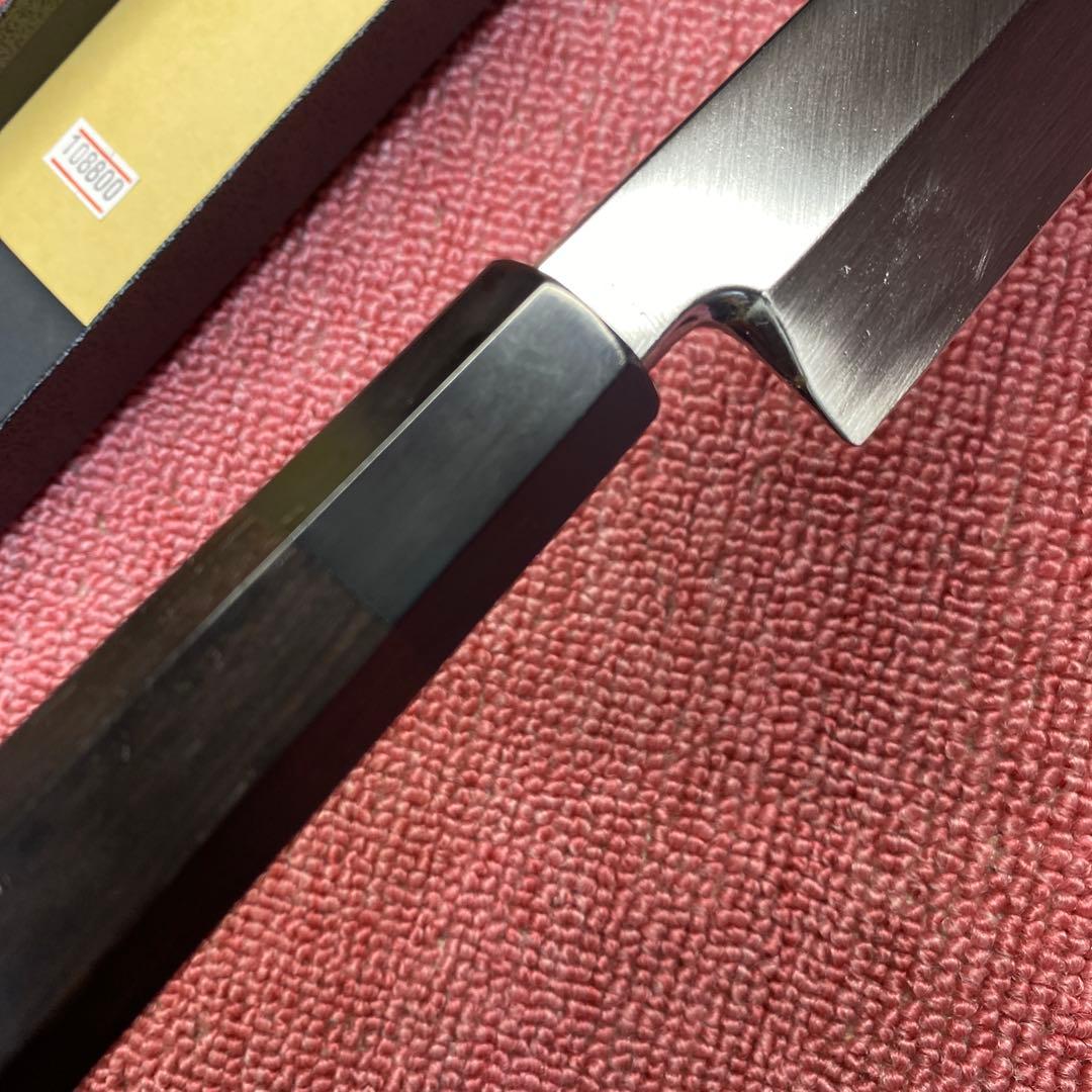 銀三鋼　本焼き　柳刃包丁　300㎜ 尺0寸