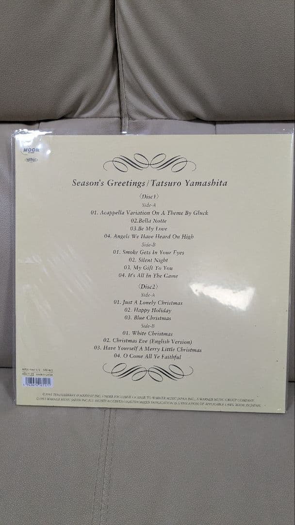 Season's Greetings 山下達郎 20周年記念版　レコード盤