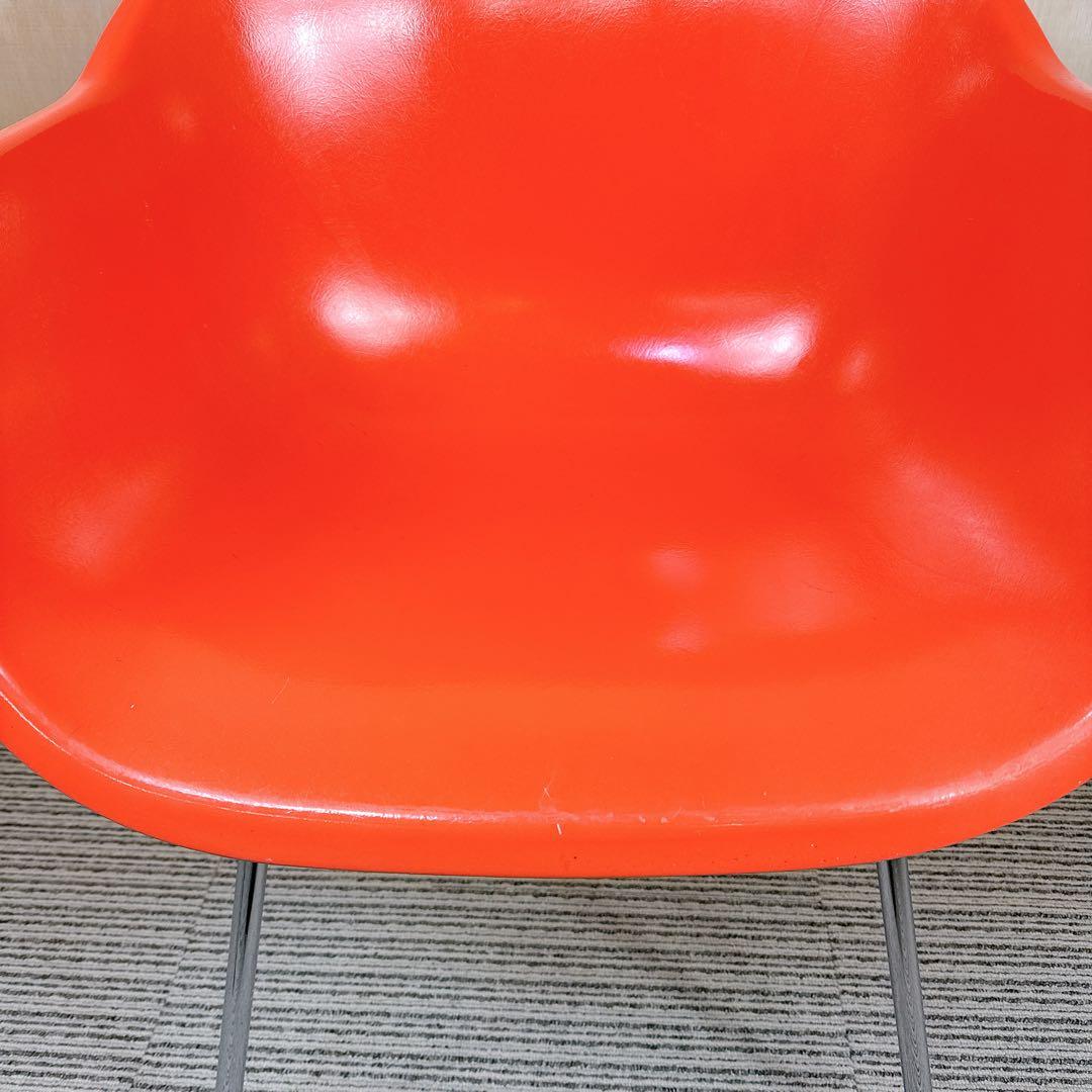 希少品 コトブキ アームシェルチェア FRP オレンジ 剣持勇 60〜70's