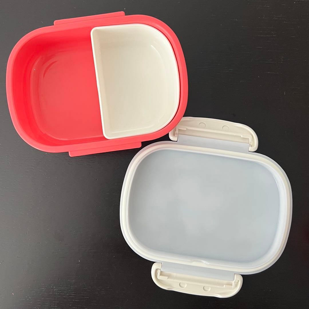 【美品】 familiar ファミリア　お弁当箱　コップ　巾着　箸ケースセット