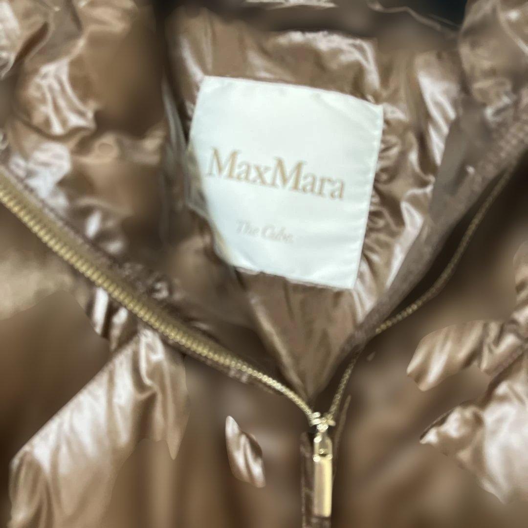 未使用級 Max Mara albi キルティングケープキルティングポンチョL