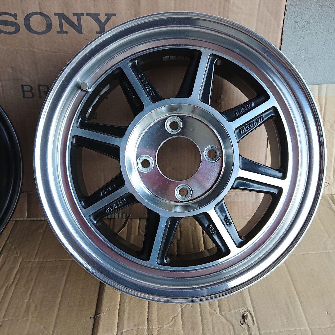 ハヤシレーシング STF 14×6J 4H レアサイズ 4本セットの内2本②