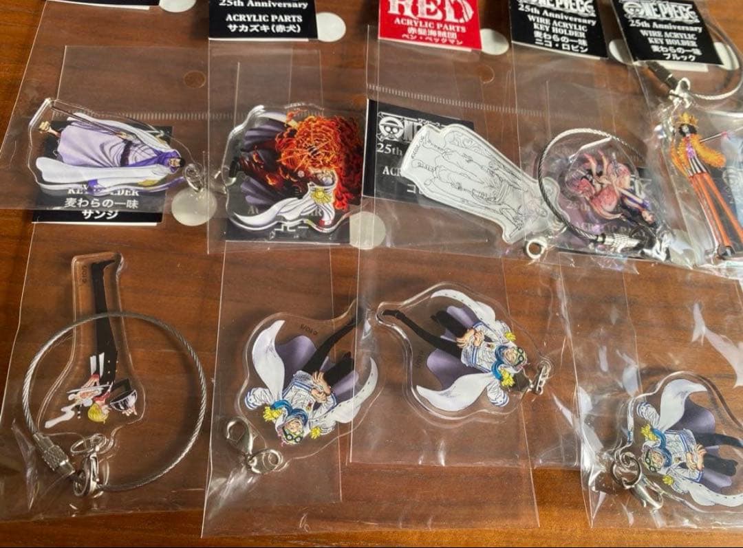ワンピース ONE PIECE 25th アクリルパーツ まとめ売り
