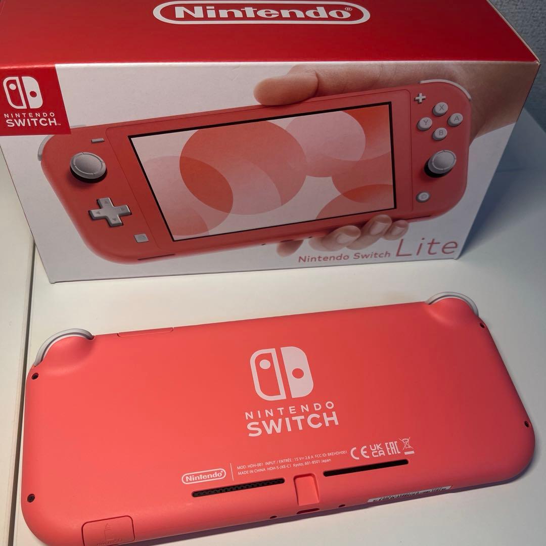 switch lite　ピンク