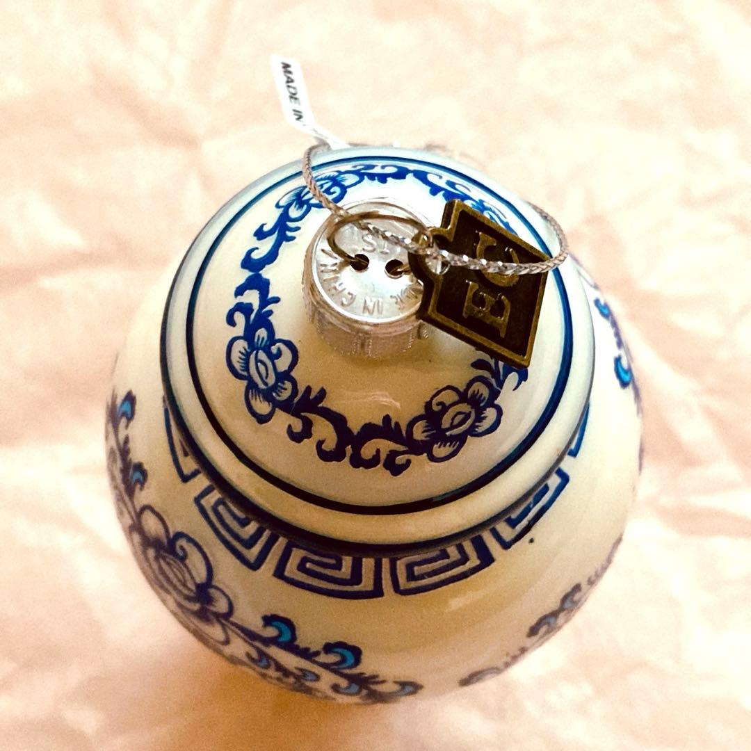 新品未使用 チャイニーズ ジャー オーナメント