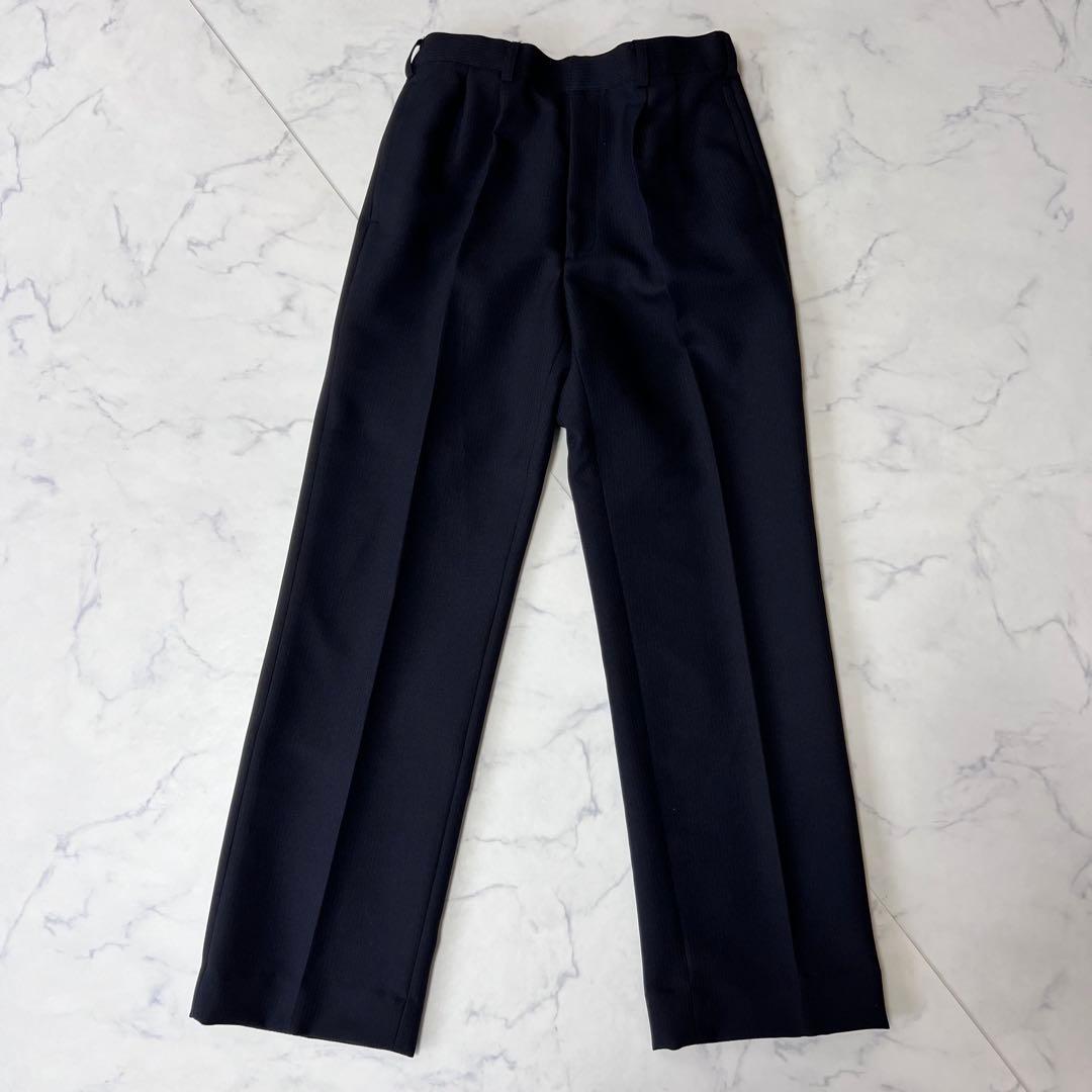 【良品】ヒロミチナカノ男の子 スーツ セットアップ 長ズボン 卒服 黒　165