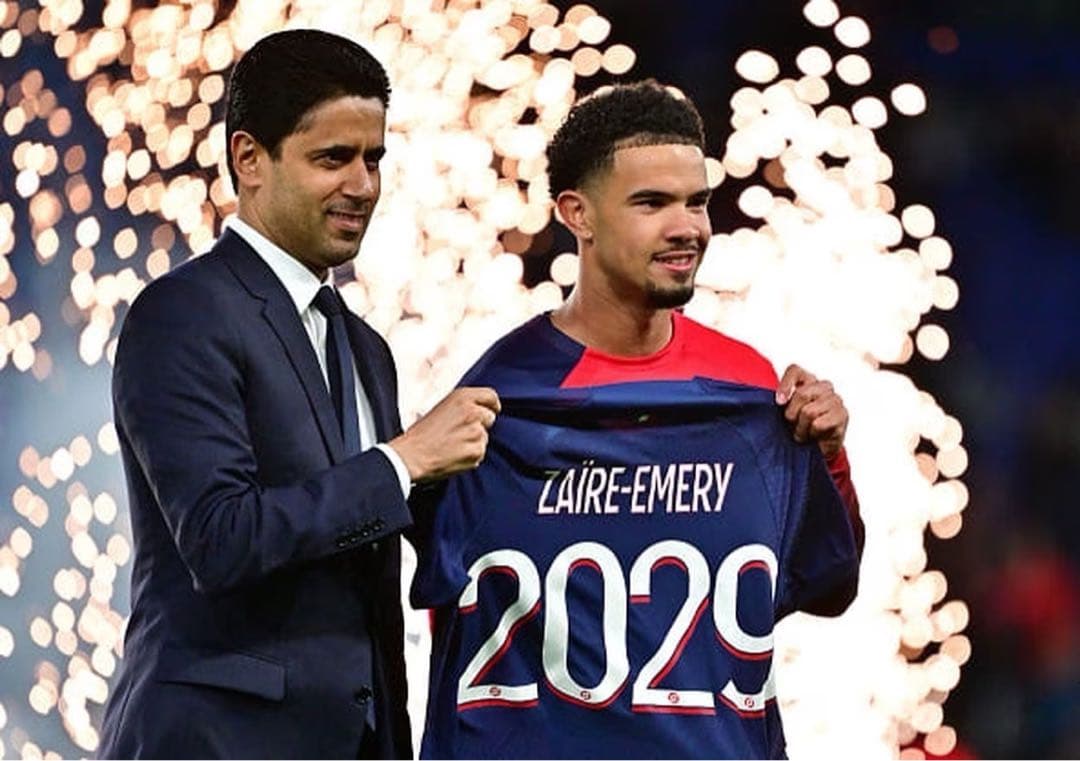 新品未使用　フルマーキング　パリサンジェルマン　PSG　エメリ　選手仕様　XL