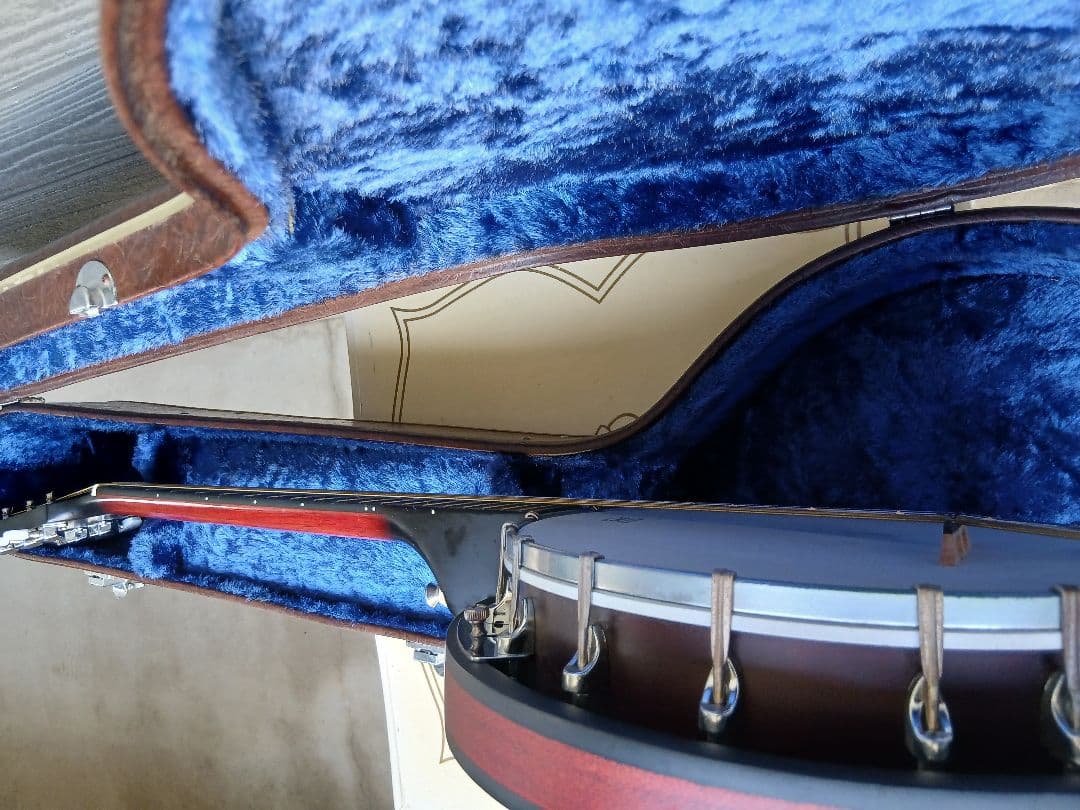 Blanton.BB15G.6Stringsバンジョー6弦(ハードケース付)