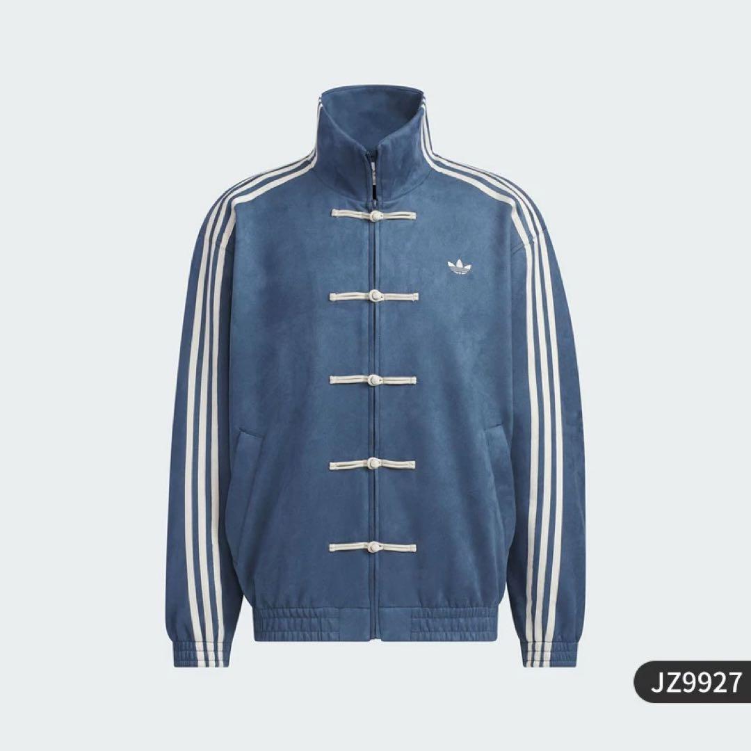 adidasアディダス 中国限定 蛇年トラックジャケットネイビー - L