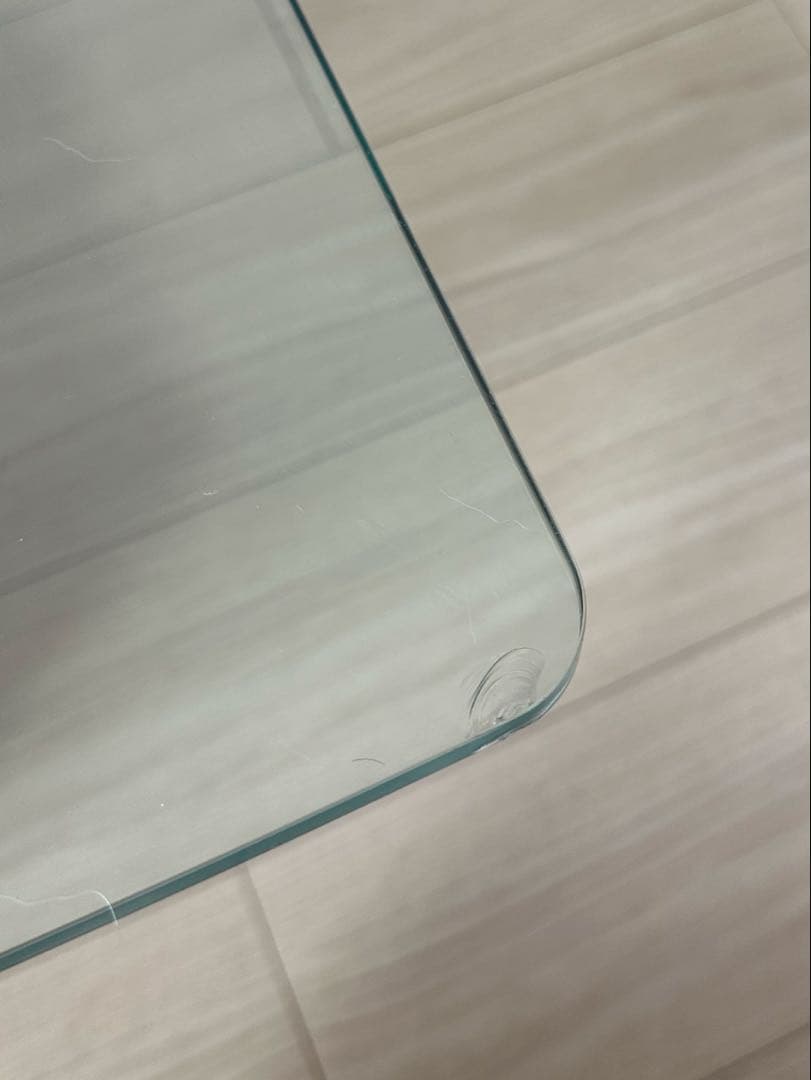 センターテーブル・ローテーブル GLASS LOW TABLE /MOMO NATURAL