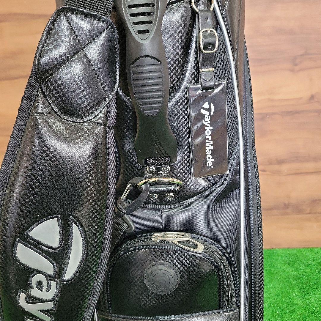 TaylorMade テーラーメイド ゴルフキャディバッグ ブラック 9.5型