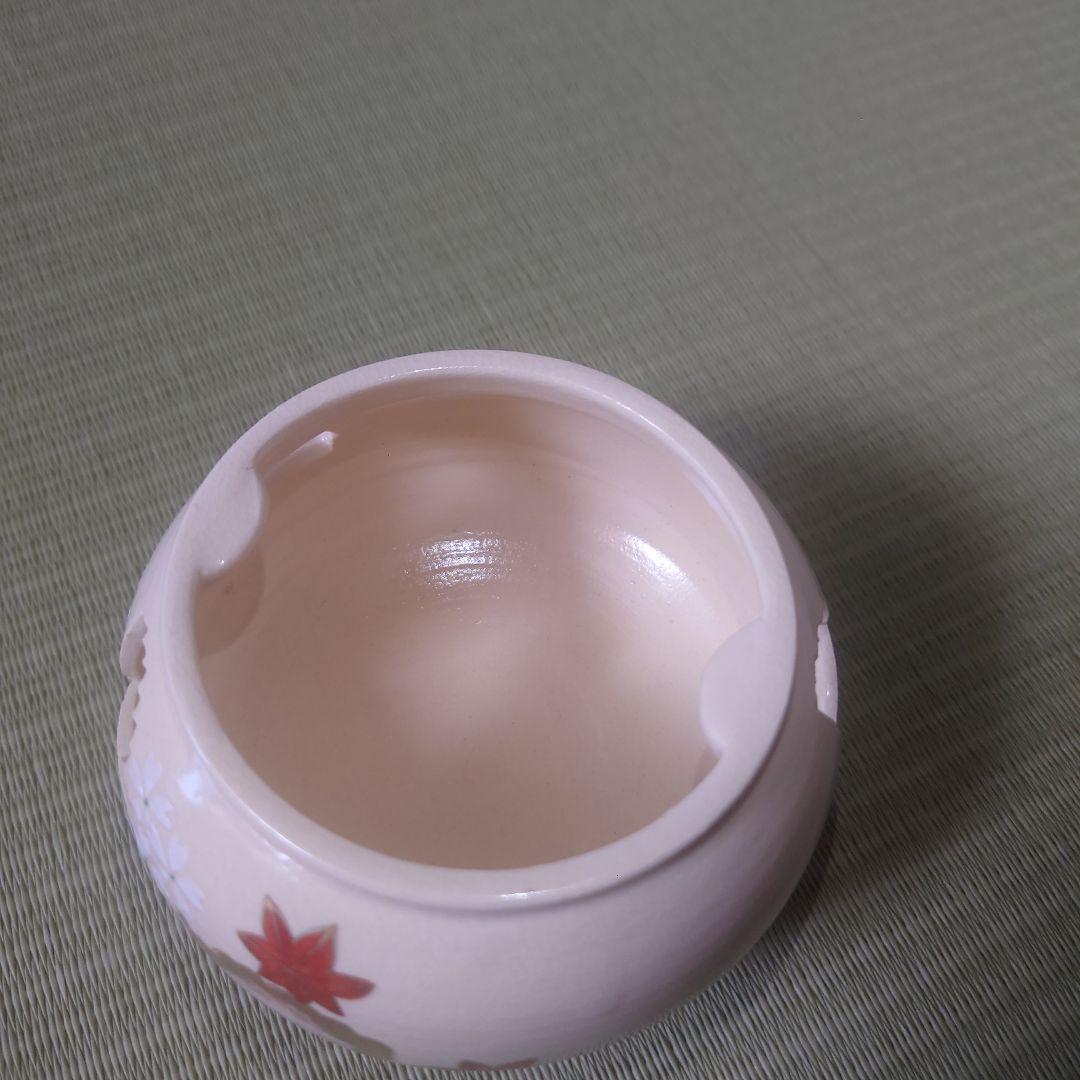 仁清雲錦画 茶巾台 f平安祥山作　茶道/茶道具