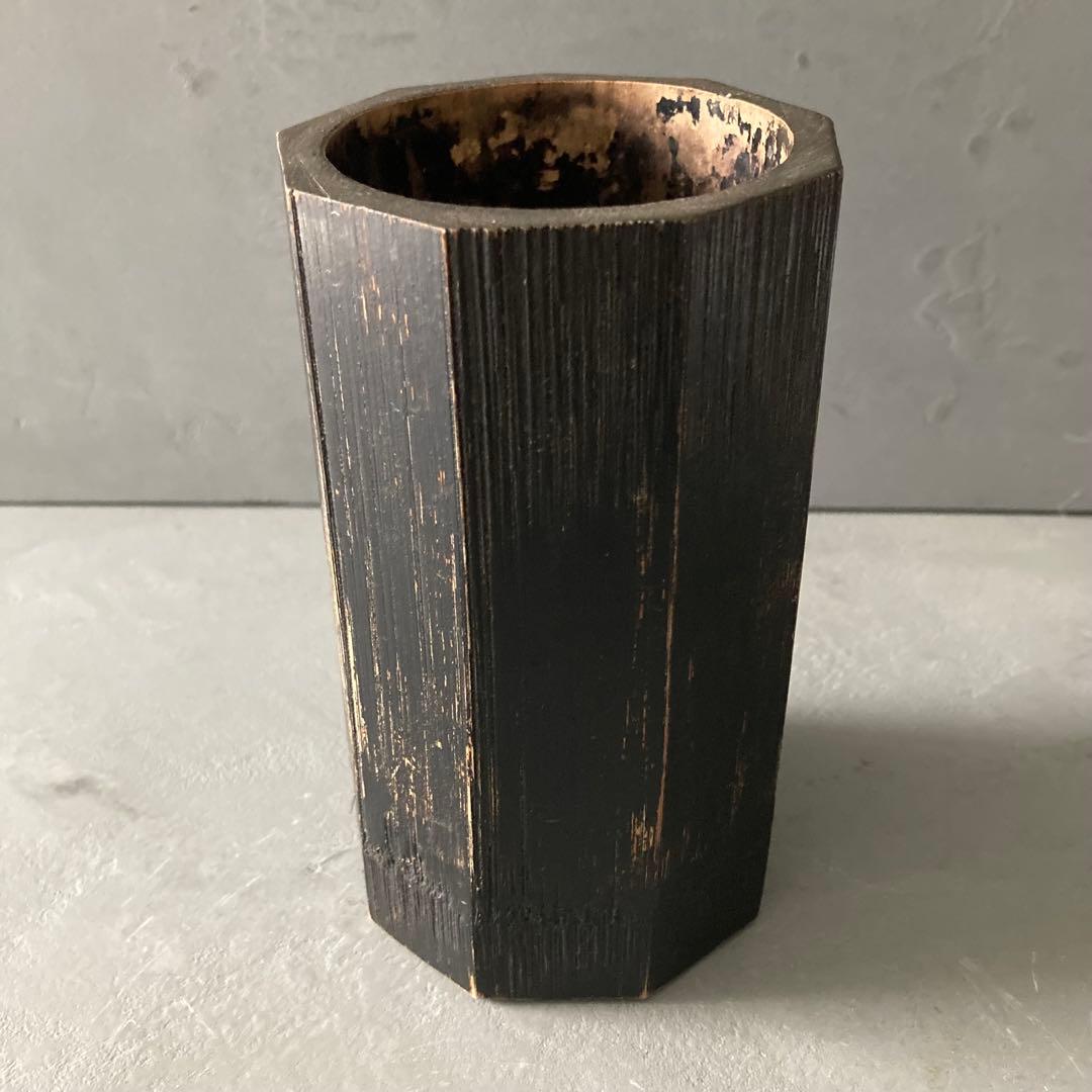 宗全籠 花入 手付置籠 花器 茶道具