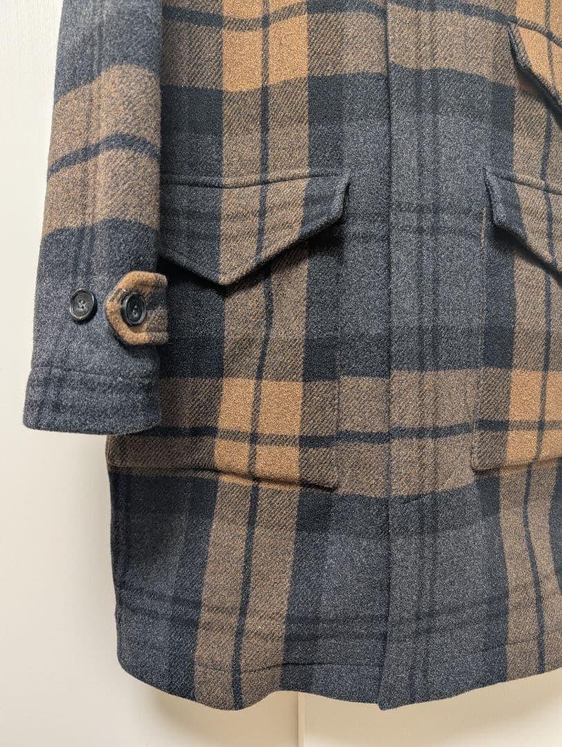 【22aw新品】ウールリッチ UPSTATE WOOL COAT チェックコート