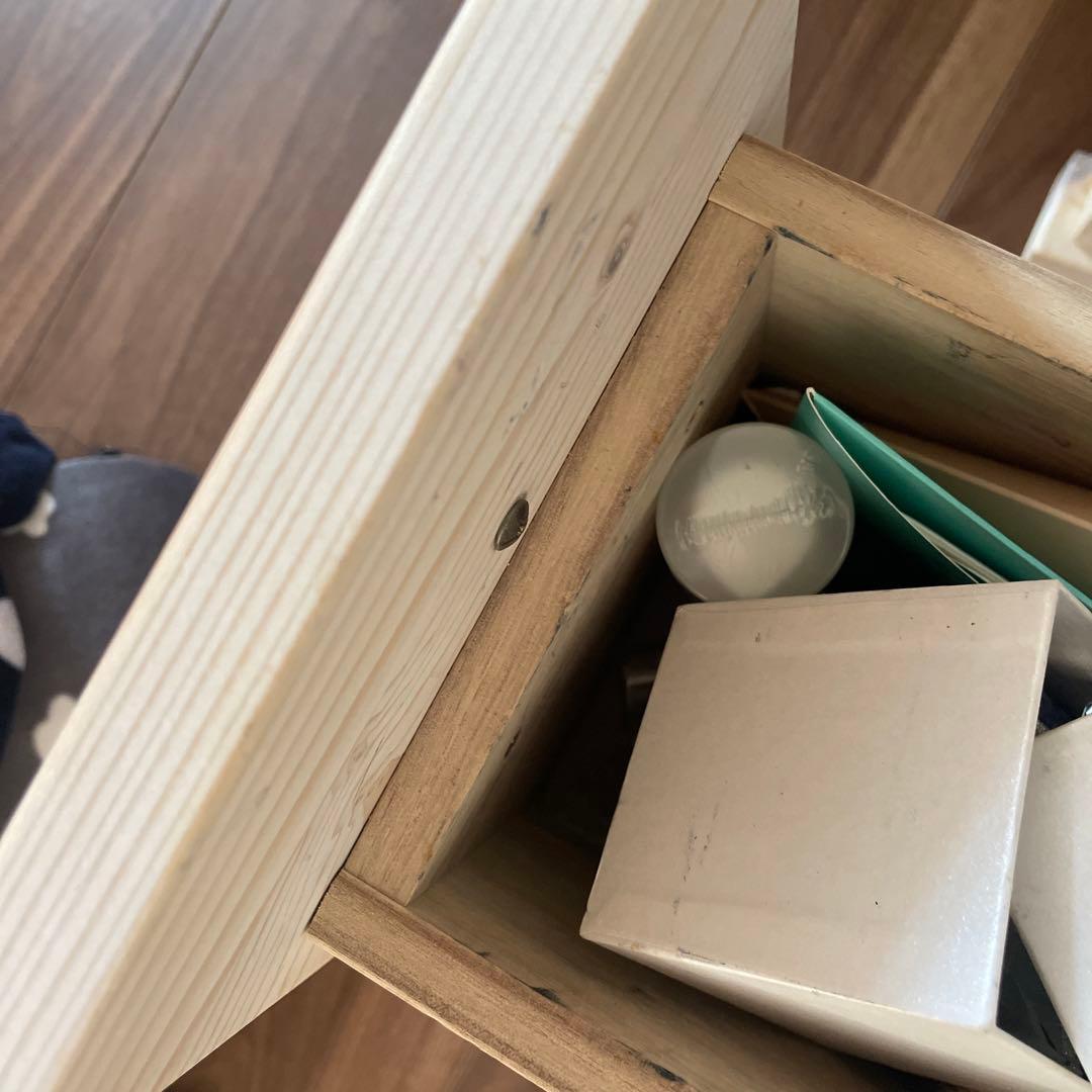 ドレッサー　木のドレッサ　値下げ中