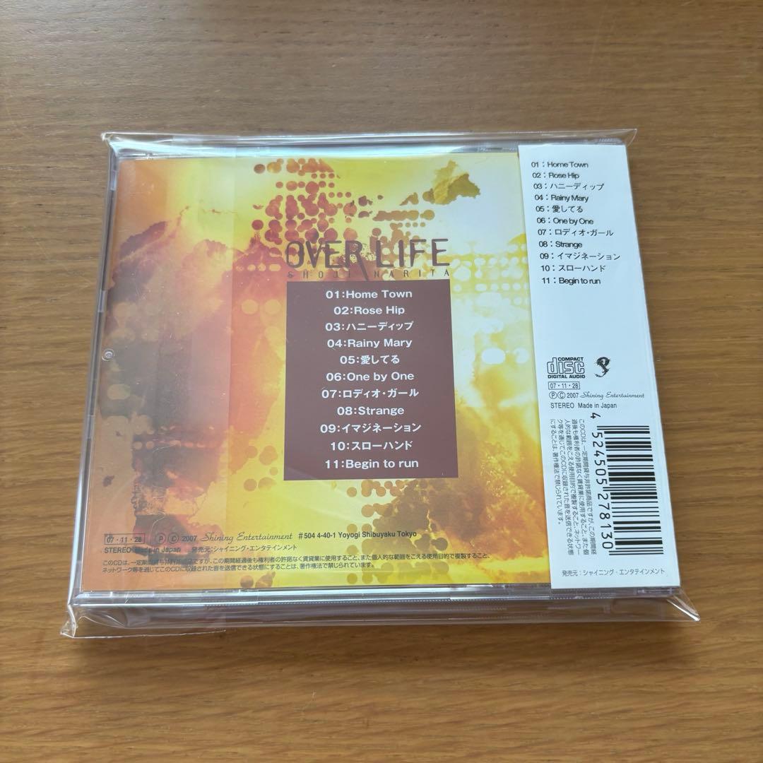 OVER LIFE 成田昭次 男闘呼組 CD