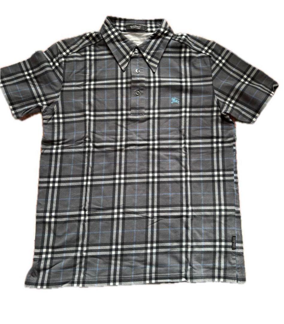 未使用保管品BURBERRY BLACK LABEL 半袖ポロシャツ◾️サイズ２