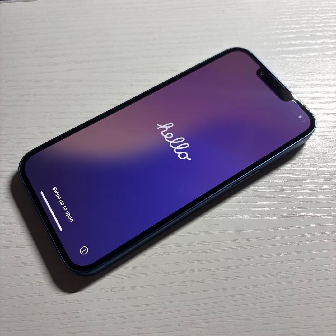 iPhone 13 128GB SIMフリー ブルー 極美品