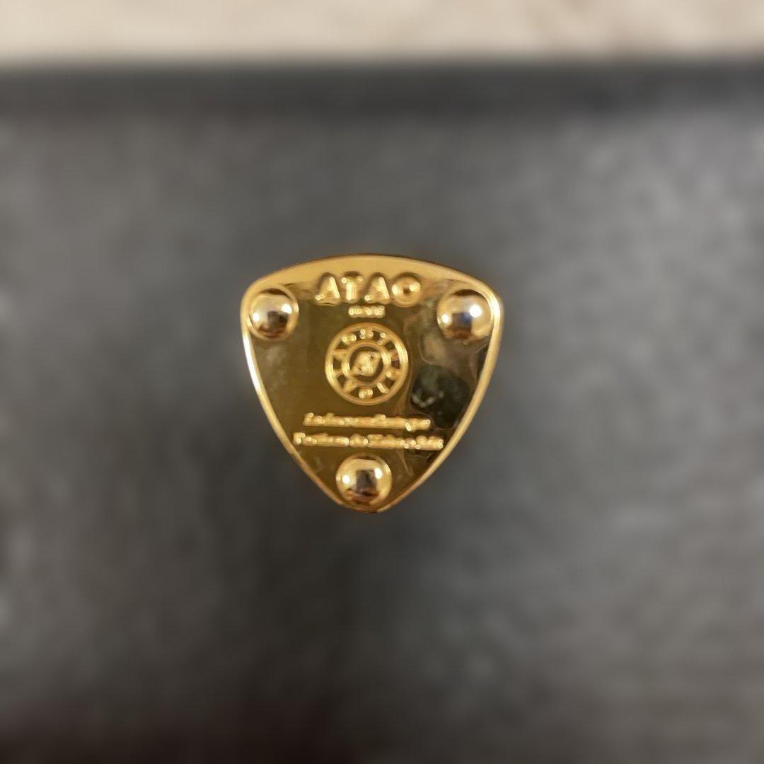 ATAO アタオ　スリモ 長財布　ブラック　超美品。