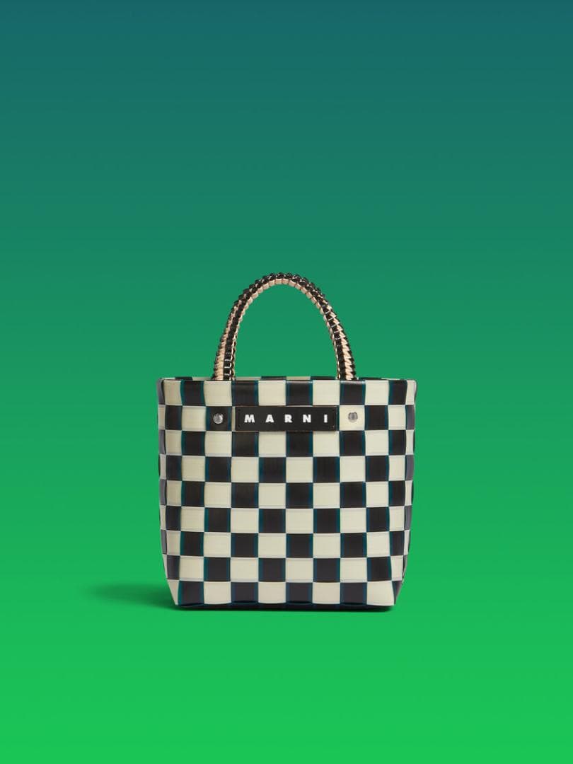 現行✨未使用に近い✨マルニ♡MARNI マーケットタイプミニバスケット