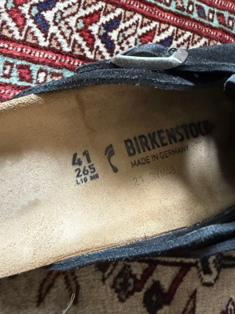 Birkenstock Boston ナロー ブラック 41 26.5