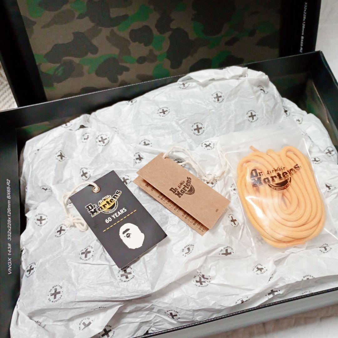❣️新品✨️Dr.Martens BAPE 迷彩 カモフラ ブーツ 1460