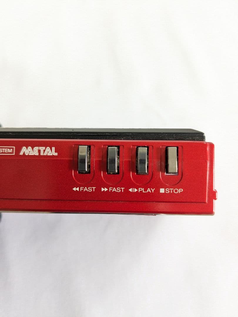 【ジャンク品】 ナショナル ポータブルカセットプレーヤー RX-SA200