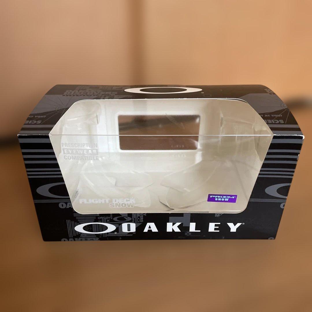 美品　オークリー OAKLEY プリズムレンズ　FLIGHT DECK ゴーグル