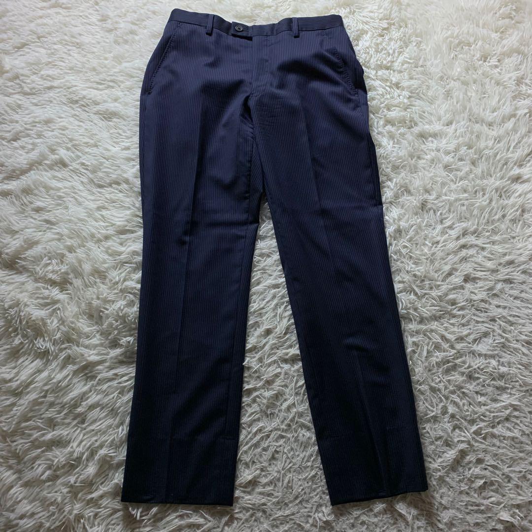 美品■ポールスミス スーツ セットアップ ゼニア ネイビー　S