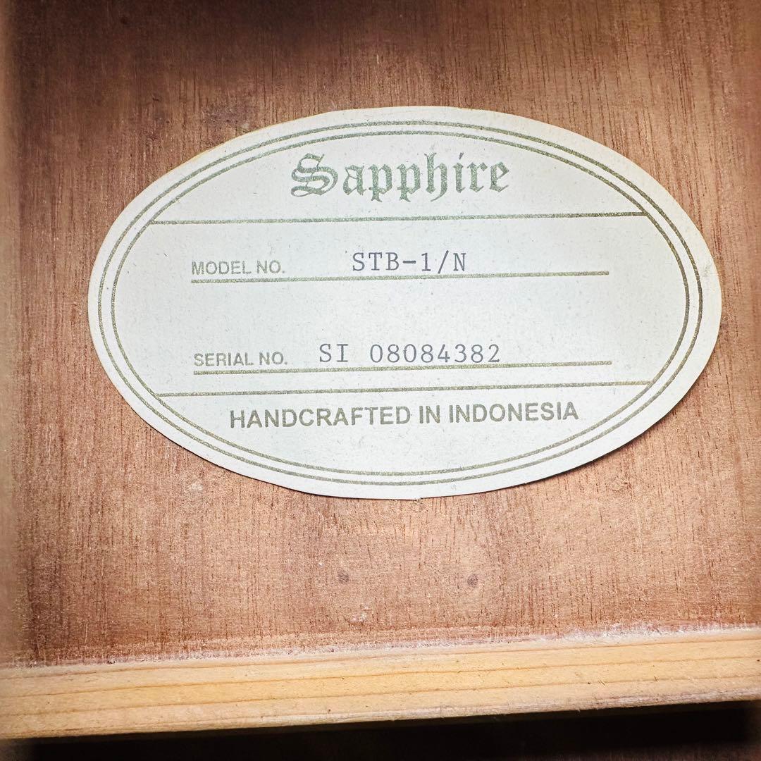 Sapphire サファイア　アコースティックギター　STB-1/N エレアコ