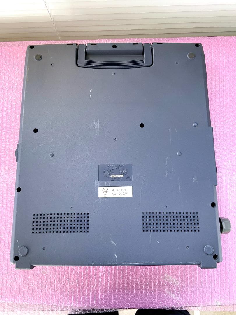 【動作確認済】希少！シャープ ワープロ 書院 WD-VP2 カラー液晶きれい！