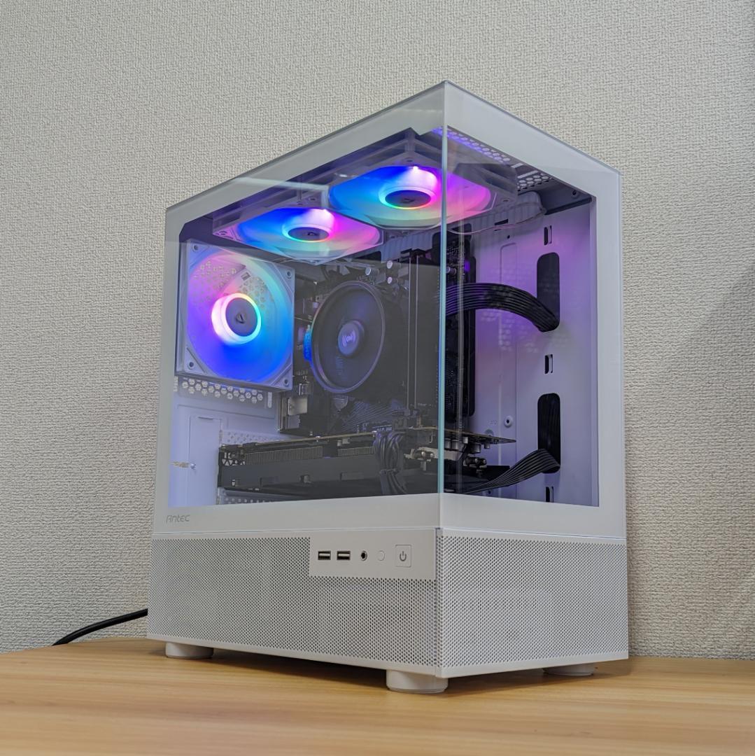 【即納激安】RTX5060Ti8GB搭載ゲーミングPCフルセット✨新品ケース白
