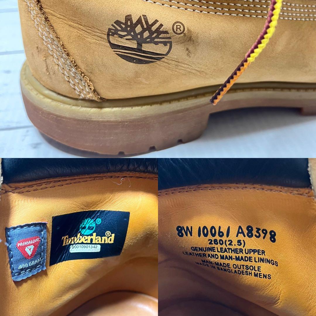 t様用‼️Timberland 6インチプレミアム ヌバックレザー 本革 防水