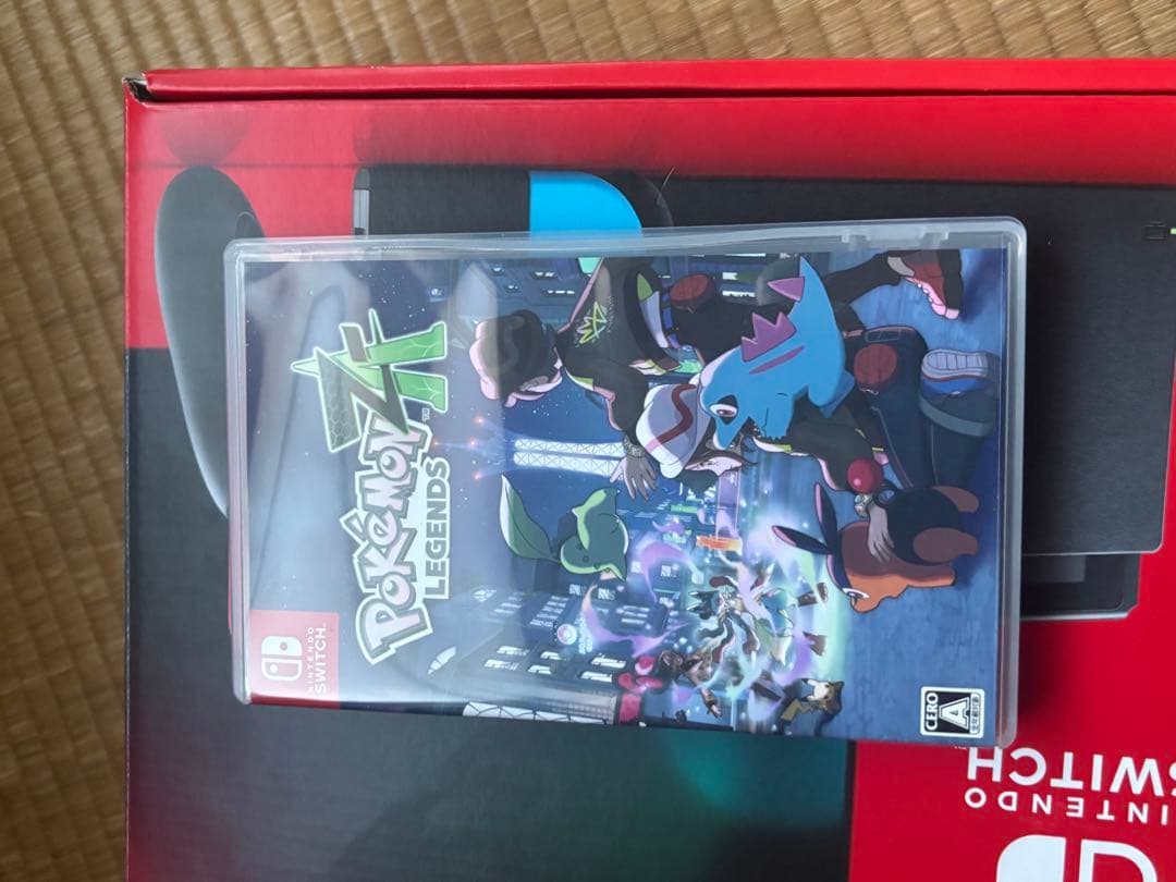 Nintendo Switch 本体とポケモンzaのソフト付き