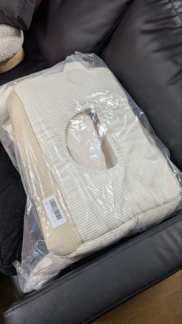 monchéri モンシェリ 小窓付きコーデュロイペットハウス 新品
